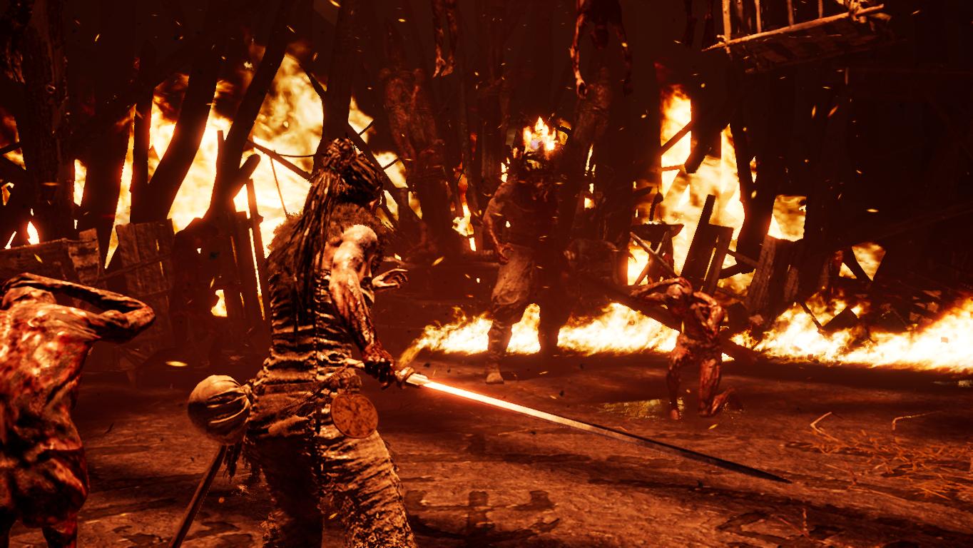 Прохождение Hellblade: Senua&apos;s Sacrifice (часть 2) — огненный гигант Сурт