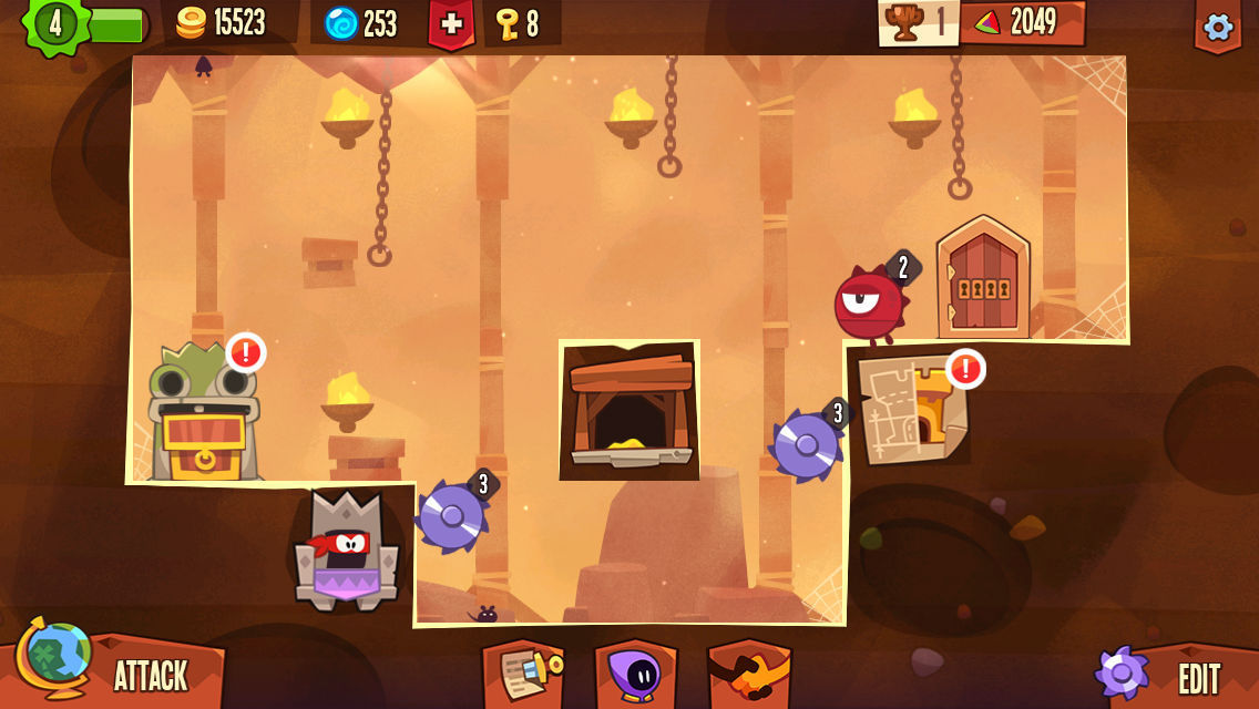 Подземелье кинг оф. King of Thieves расстановка ловушек.