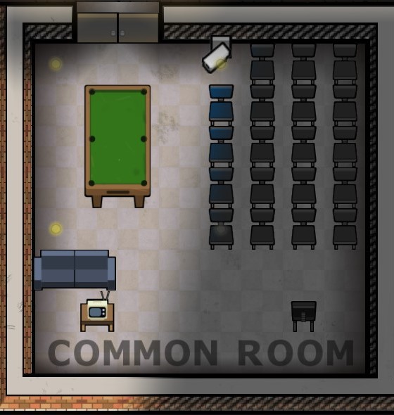 Строим тюрьму в Prison Architect — комнаты и их требования