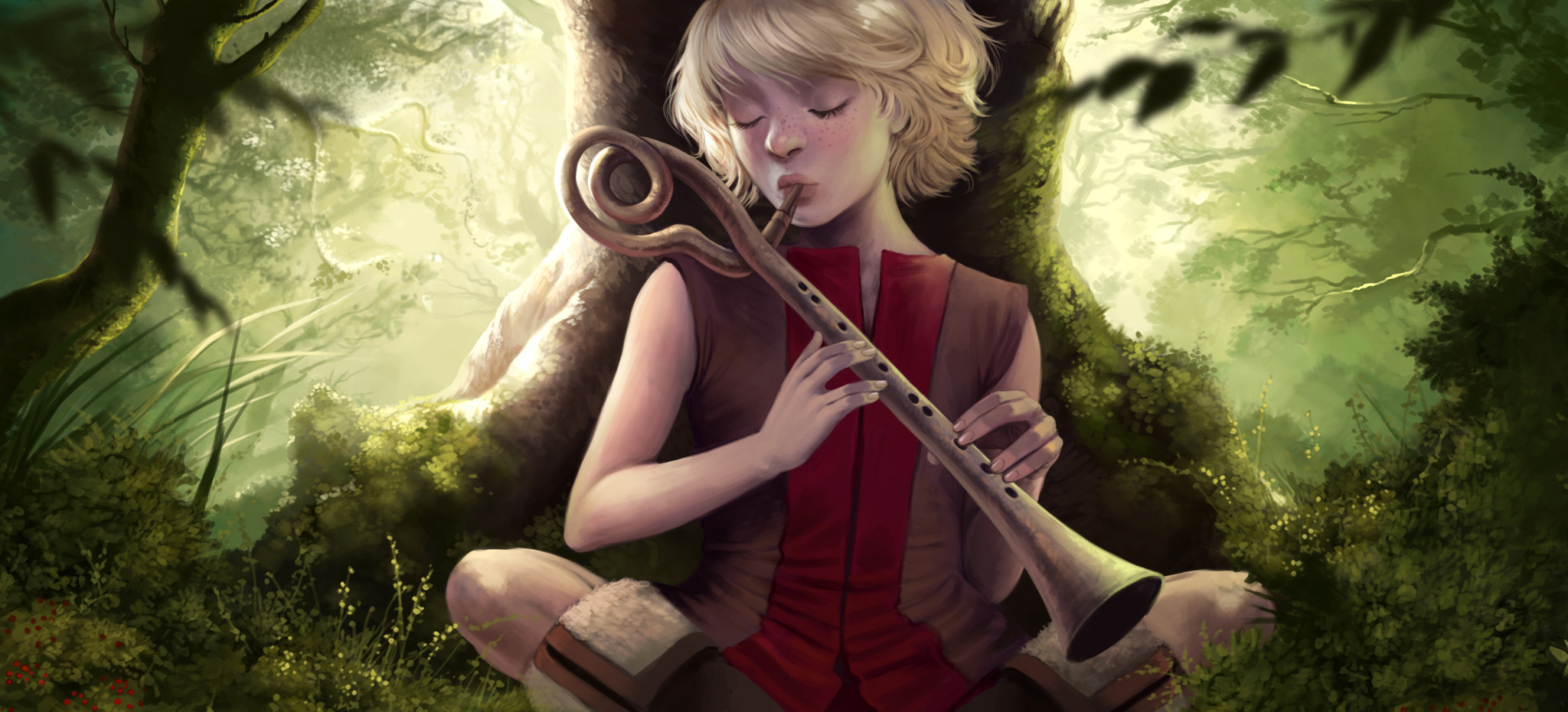 Мальчик с флейтой