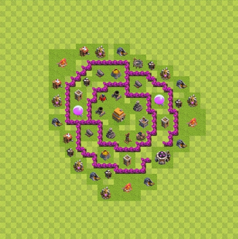 Clash of clans тх 6