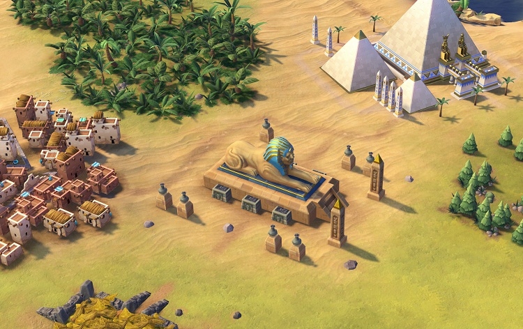 Civilization VI: старт за Египет
