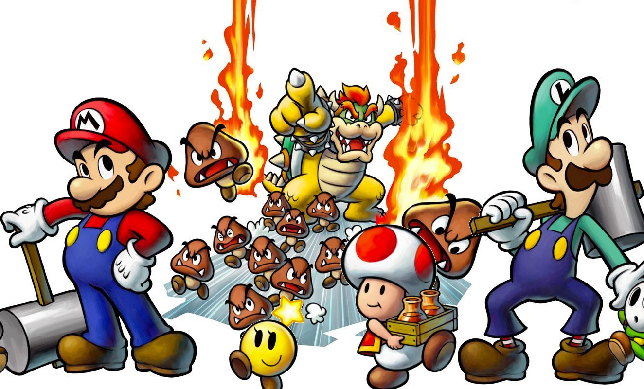 Mario and Luigi: Bowser's Inside Story + Bowser Jr.'s Journey.
