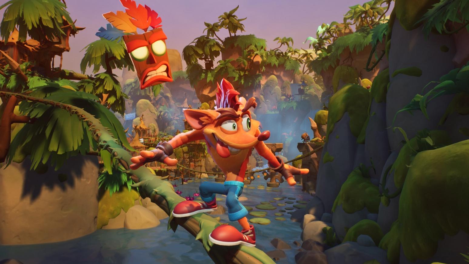 Авторы Crash Bandicoot 4: It's About Time показали новый геймплей