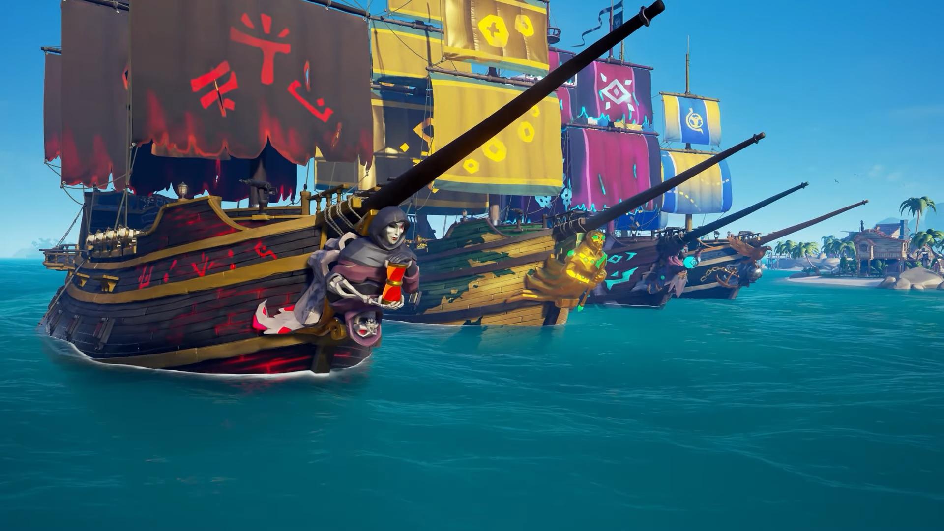 Легендарный пират Sea of Thieves