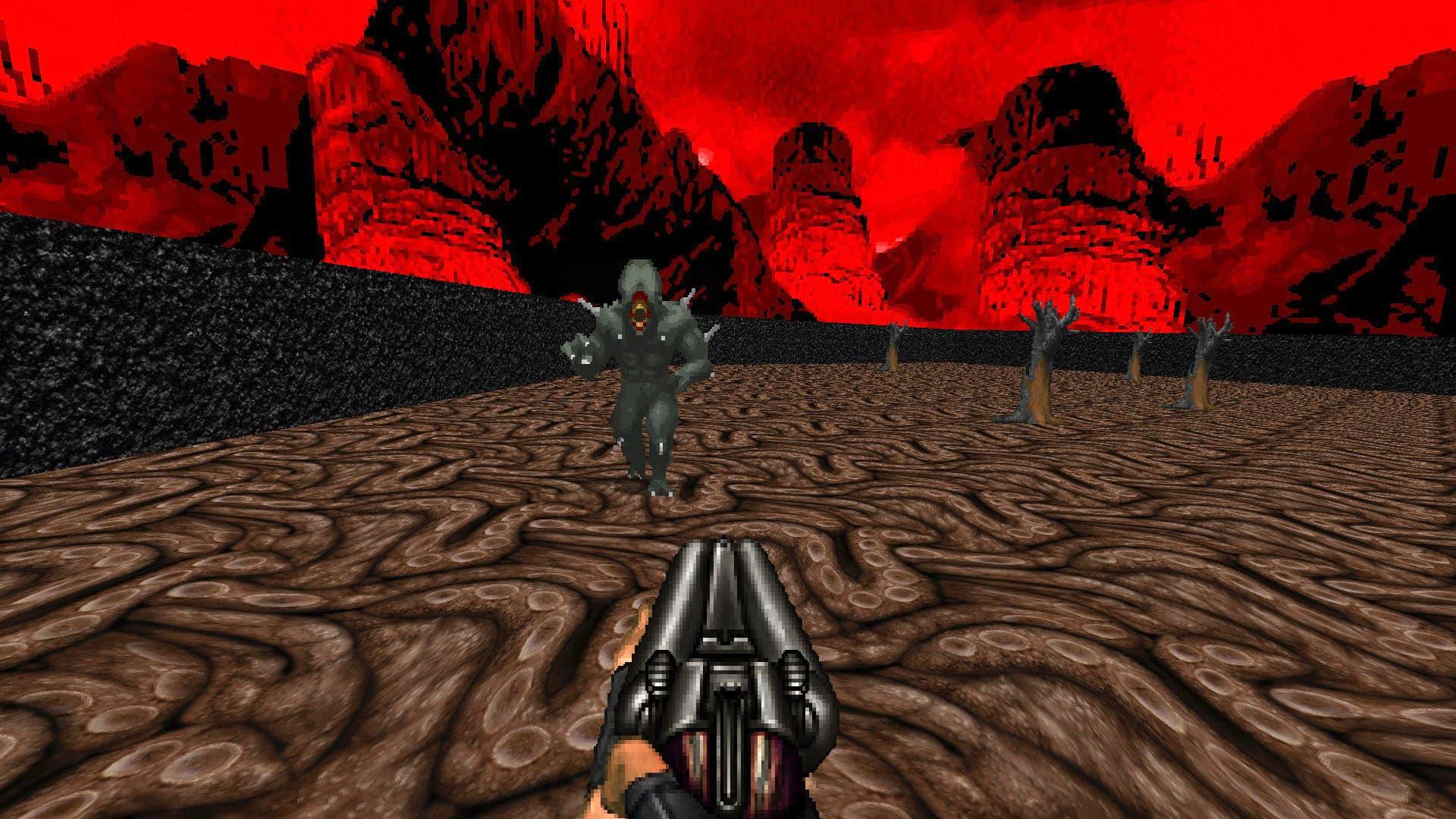 Версию самую раннюю. Doom 1.