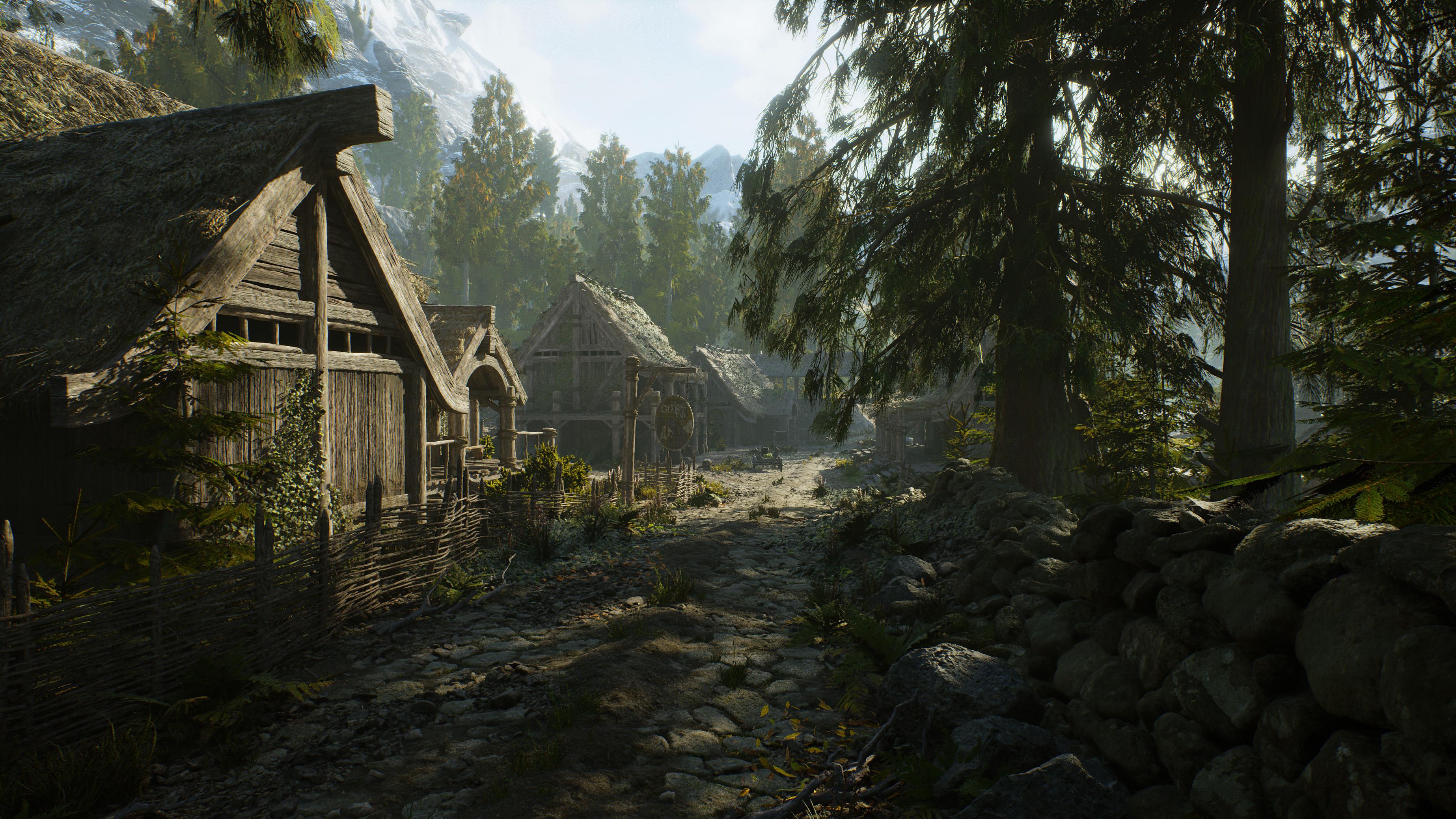 Unreal engine 5. Ривервуд Unreal engine. Skyrim Unreal engine 5. Скайрим в Unreal engine. Skyrim Riverwood.