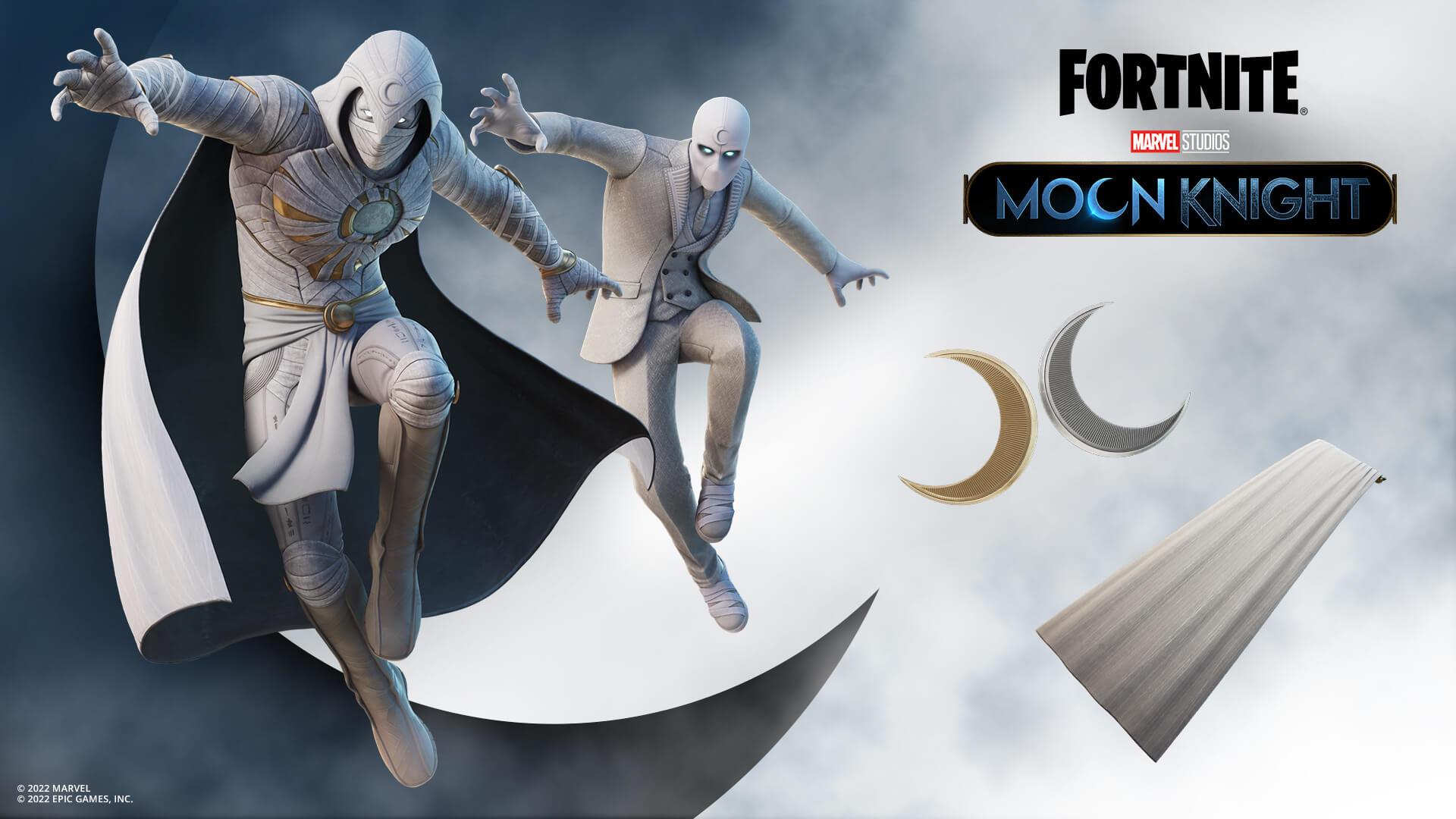 В Fortnite добавили облик «Лунного рыцаря»