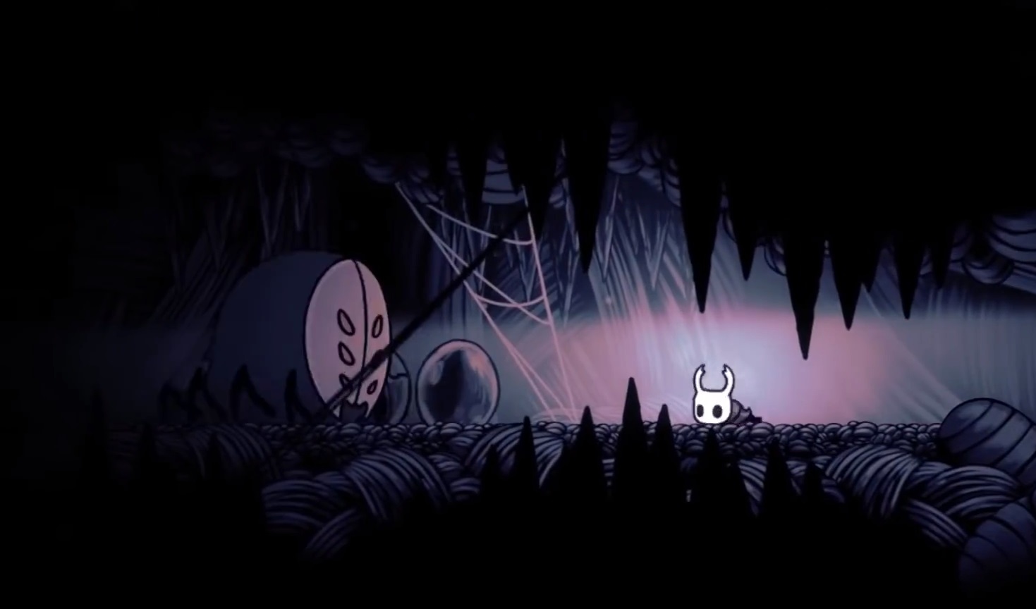 Глубинное гнездо hollow. Глубинное гнездо Hollow Knight. Hollow Knight Паучье гнездо. Далёкая деревня Hollow Knight. Гнездо Ткачей Hollow Knight.