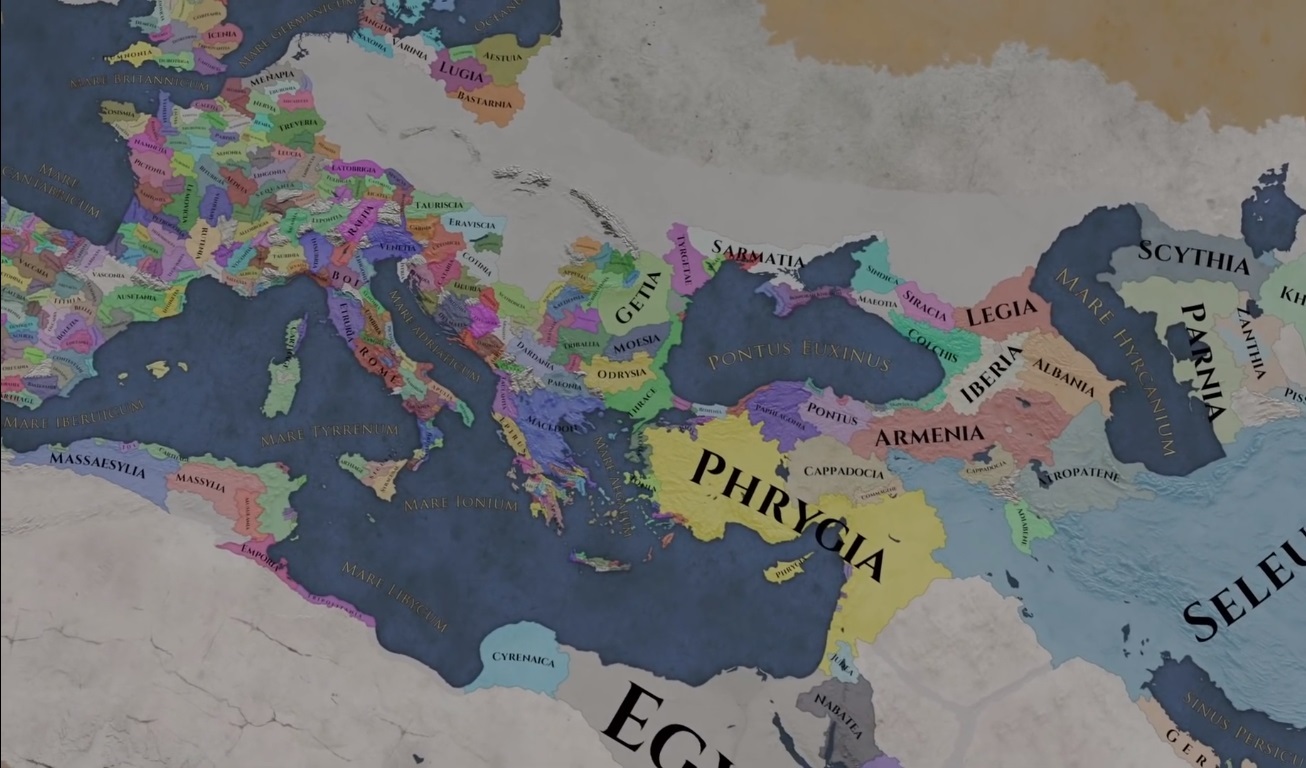 Imperator rome карта