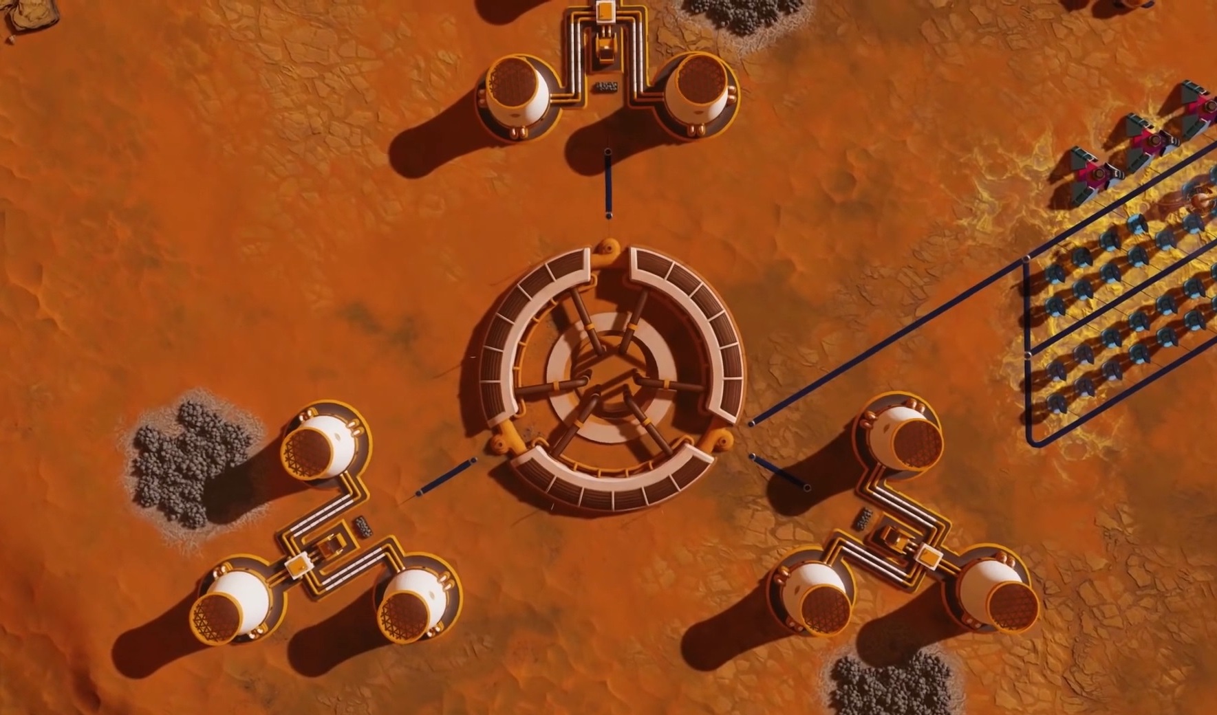 Планет трейлер. Сурвайвинг Марс Грин планет. Surviving Mars зеленая Планета. Surviving Mars Озеленение. Planet Mars игра.