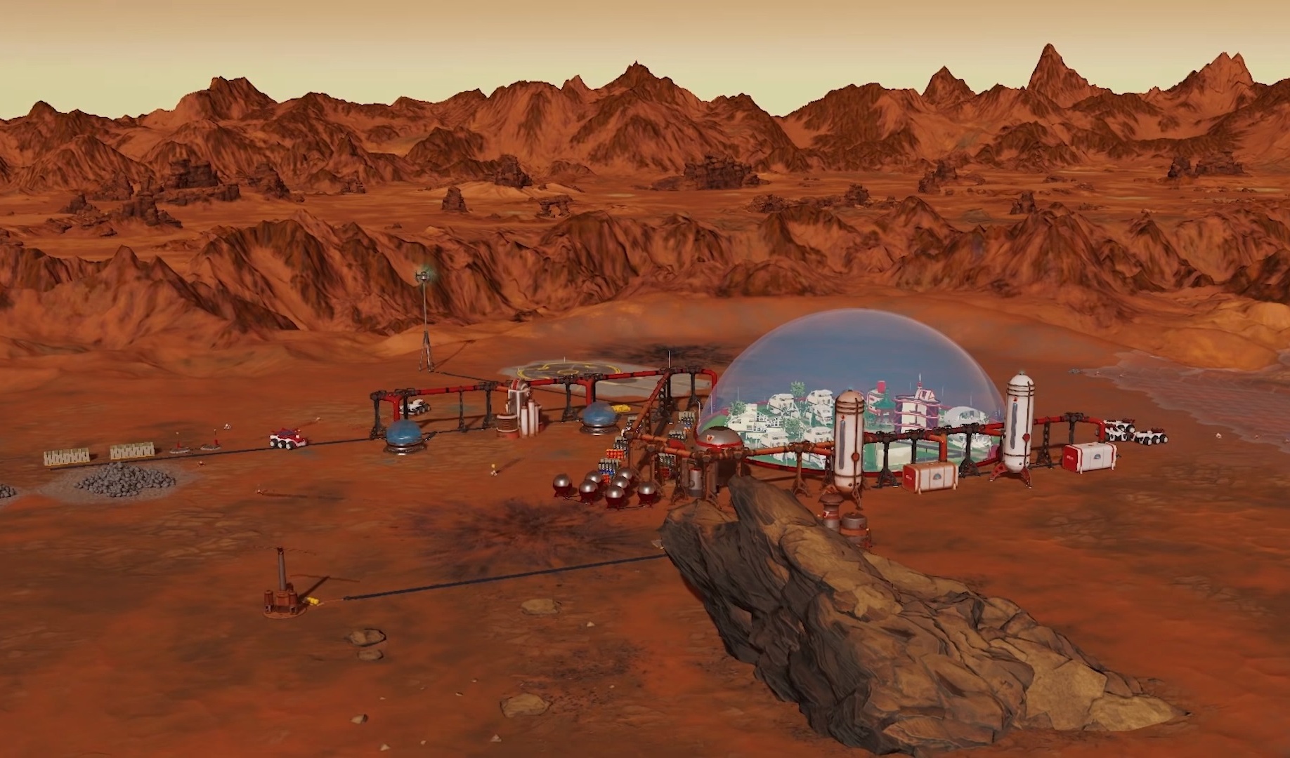 Игра терраформирование планет. Surviving Mars Терраформирование. Surviving Mars терраформированный Марс. Проект Морфеус Surviving Mars. Сурвайвинг Марс Грин планет.