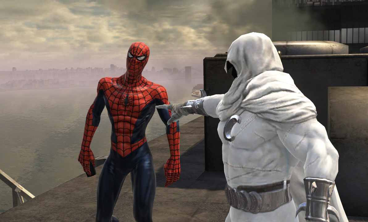 Spider man web of shadows сюжет