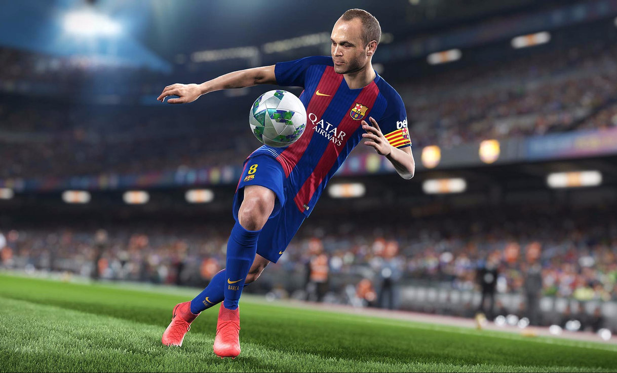 Pro Evolution Soccer 2018 🕹️ ➦ Продолжение популярной серии футбольных сим...