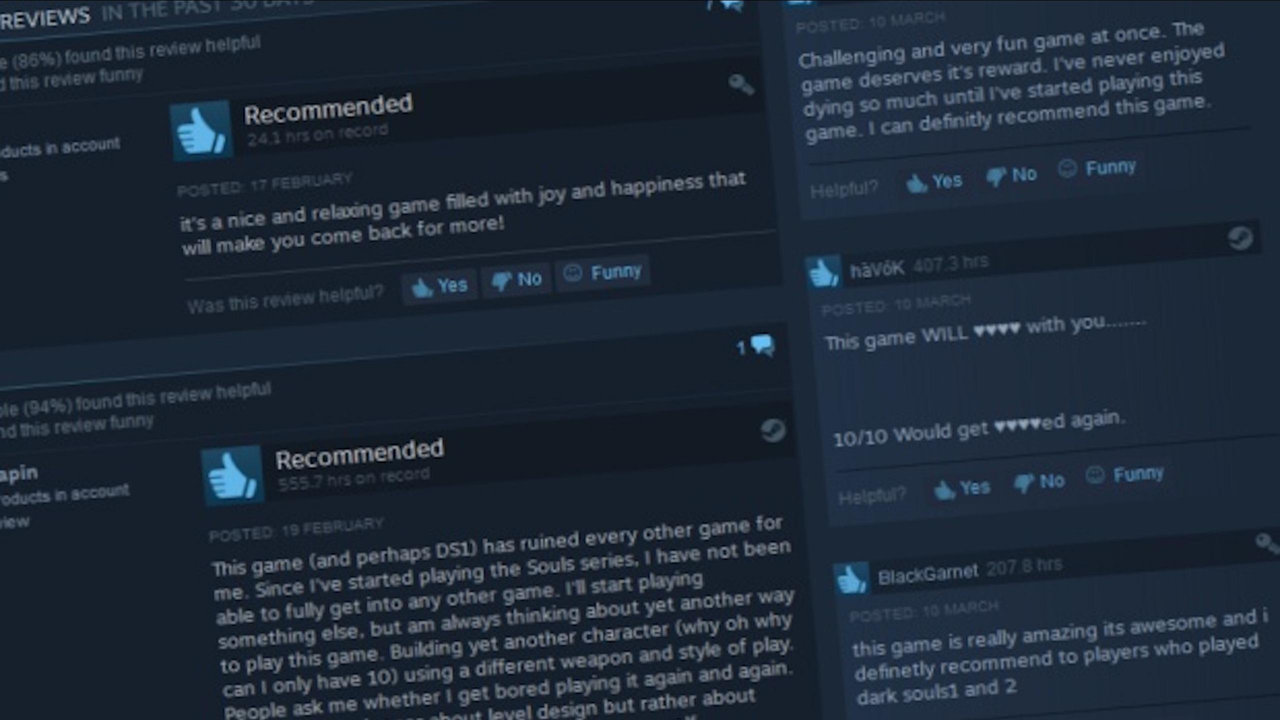 Steam reviews rating фото 1