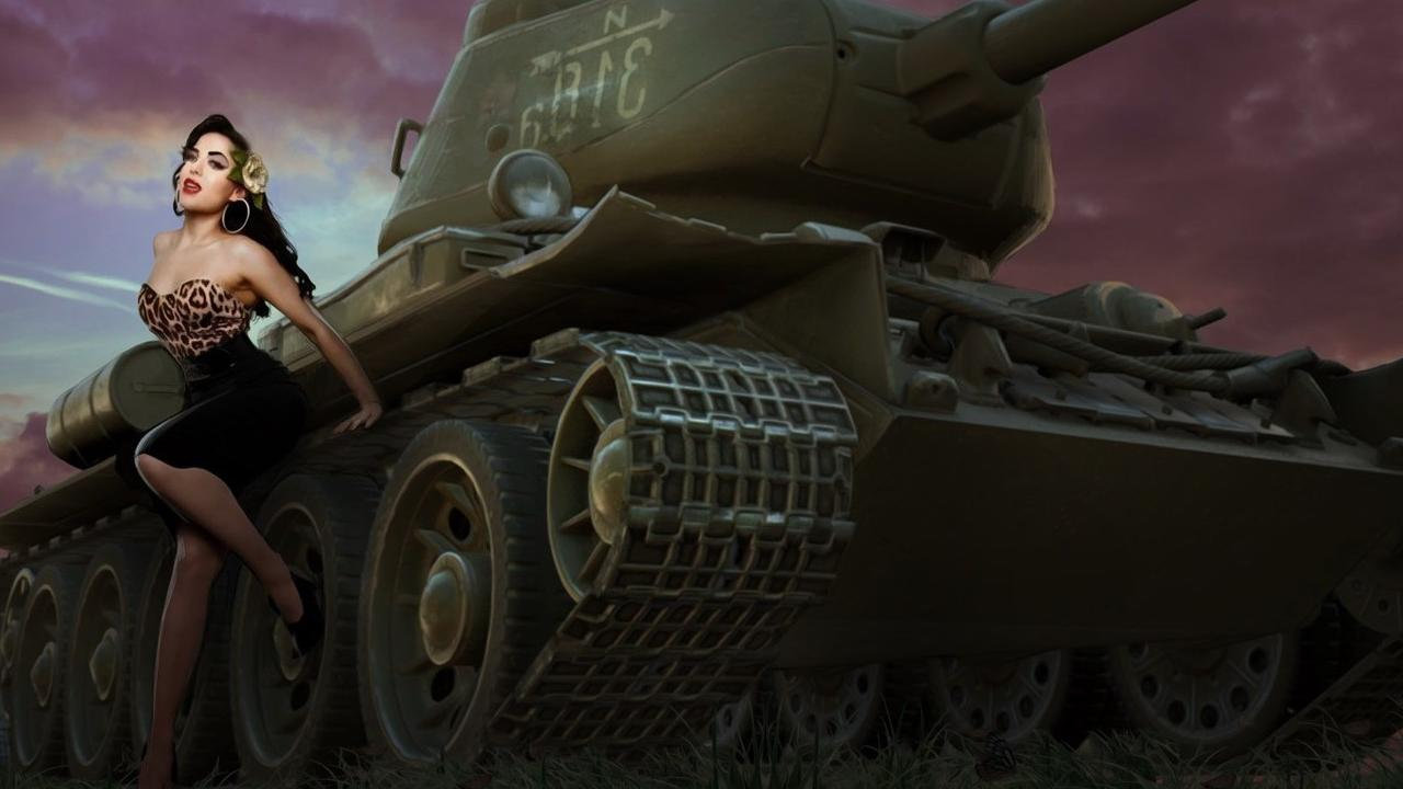 Фото бабахи из world of tanks