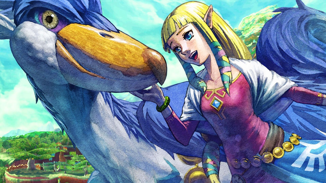 Nintendo опубликовала новый трейлер The Legend of Zelda: Skyward Sword HD.