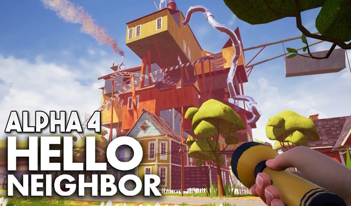 Hello neighbor самый большой дом