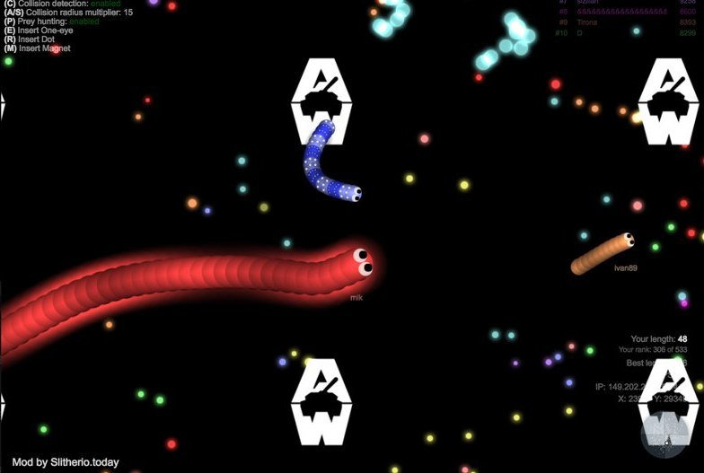 Slither.Io: Моды, Скины И Боты — Игры Mail.Ru